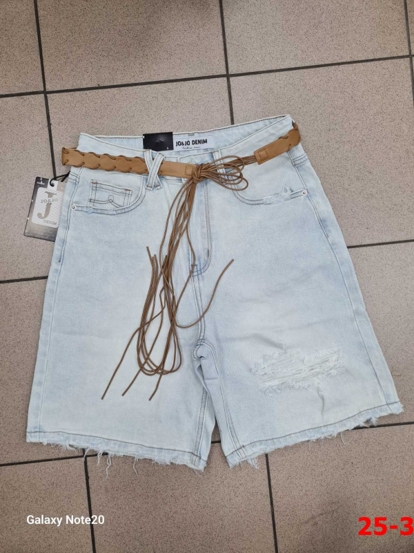 Rybaczki damskie jeansy Roz 25-30, 1 Kolor Paczka 12 szt